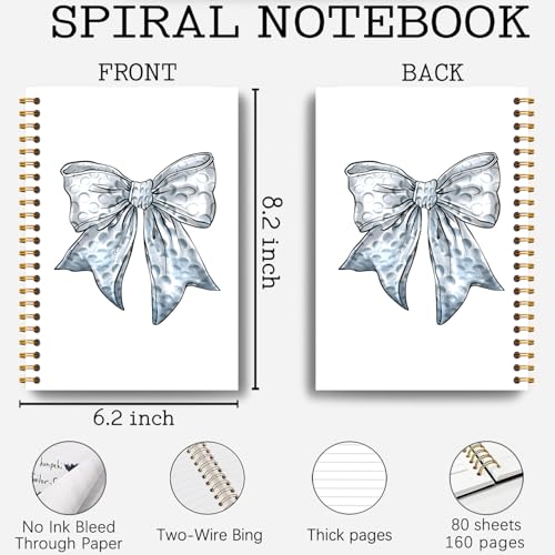 Carnet de notes à spirale avec nœud de golf le cadeau de golfeur idéal - 2
