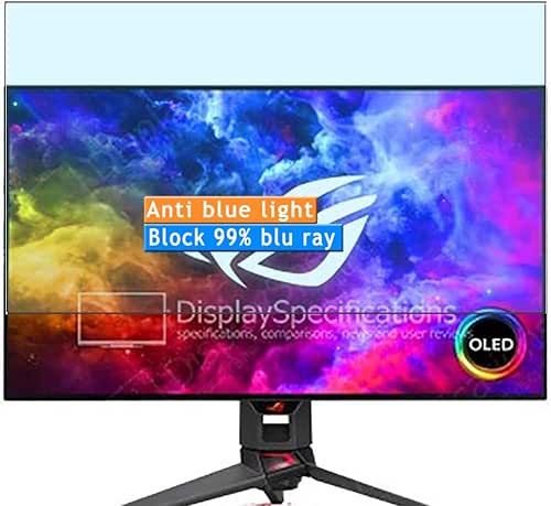 Vaxson 2-Pack Anti Blue Light Screen Protector, compatible with Asus