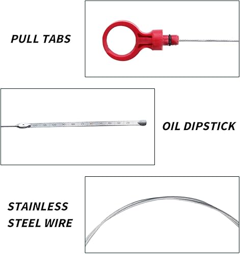 Miniatura 4 de Varilla de medición de líquido de transmisión de automóvil, herramienta de varilla de nivel de líquido de transmisión automática para 2.7 3.5 3.6