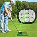 Golf Net, Golf Practice Net All in 1 Golf for Backyard Driving and Garage, Golf Hitting Aid Backyard Driving Chipping Training Swing for Men Dad Him Golf Lovers
