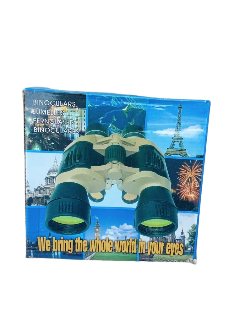 Mayank & Company 20 X 50 HD Binoculars 20X Zoom Folding Powerful Lens Portable Binocular Telescope with Bag Outdoor