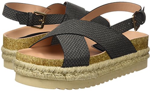 MTNG Donna 50723 Zeppa Piatta Nero Size: 36 EU