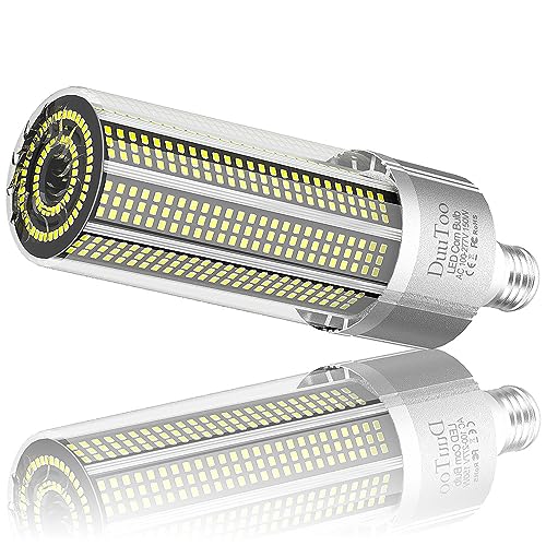 Duutoo 150W Led Corn Lights Bulb 5000K Daylight Lamp 900Watts Equivalent 21840Lumens Super Bright E39 Mogul Base Bulbs 100-277V Commercial Large Area Lighting For Courtyards Backyard Parking Lot Store #TOP2