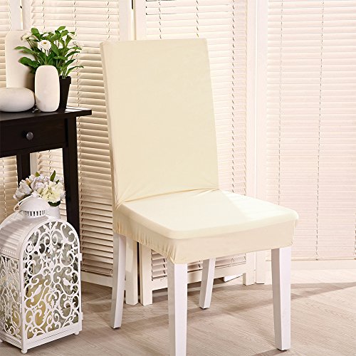 Extraíble Lavable asiento fundas para respaldo de silla, funda protectora con banda elástica, una silla funda protectora por oyshopp