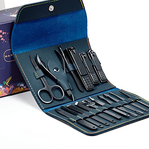 Juego de 16 piezas – Cortador de esquinas profesionales, acero inoxidable, pequeño y mediano –...