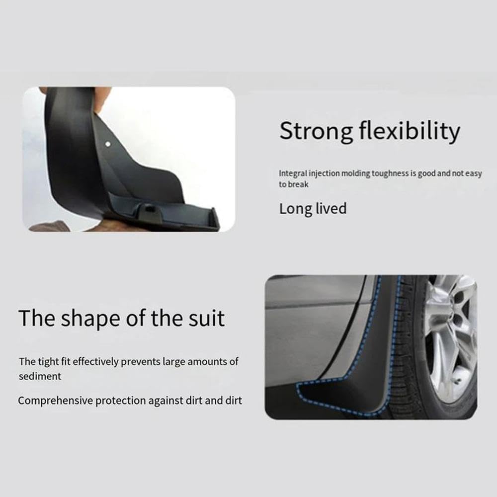 Auto Parts Car Mudguards for Cadillac Lyriq 2022-2024 Fender Mud Guard Flap Splash Flaps Mud Flaps Spare Parts