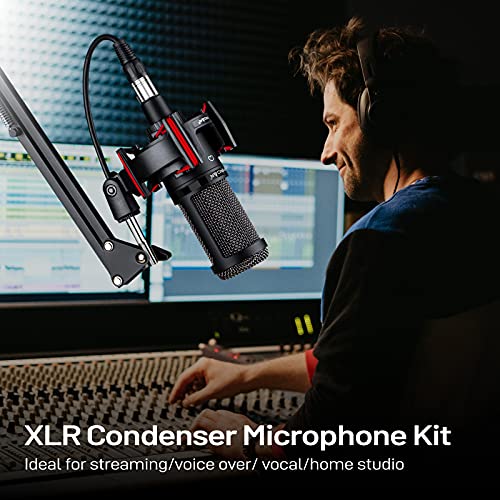 Proar XLR CONDENSER MICROPHONE Condenser Microphone Xlr,Professional Studio Recording Microphone thumb #1