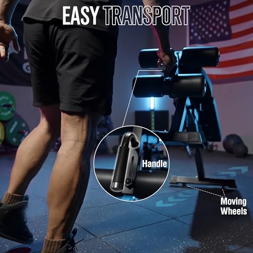 Image of Mikolo 1200LB Weight Bench, Adjustable Workout Bench with Detachable Leg Support, Vertical Storage Space-Saving Exercise Bench for Home Gym, Incline Flat Decline Sit Up Bench for Full Body Fitness
