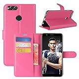 Huawei Honor 7X Case, Huawei Mate SE Case, Fettion Premium PU Leather Wallet Flip Phone Protective...