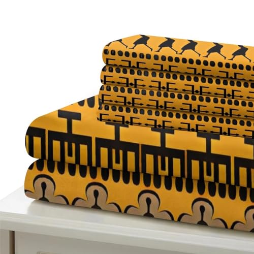 Housse de couette microfibre de qualité supérieure motif totem
