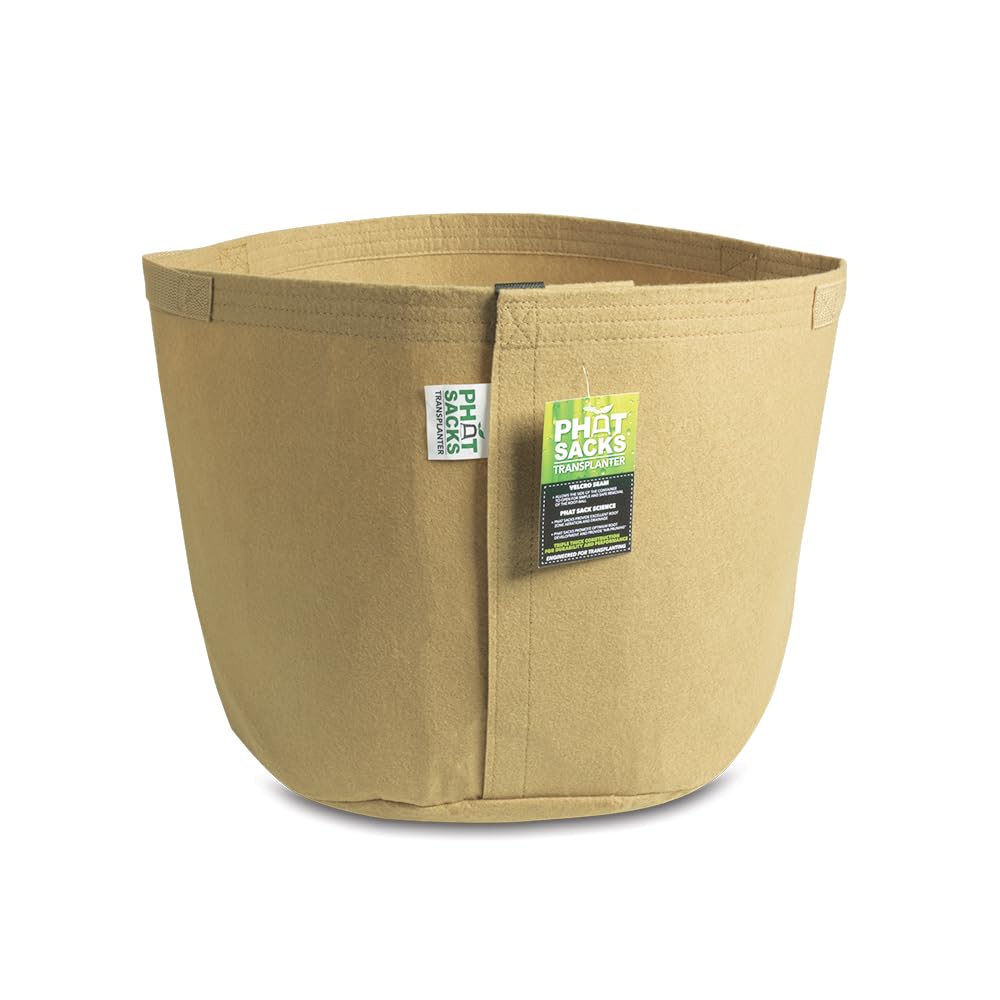 HTG Supply7 Gallon Phat Sack Transplanter Fabric Pot