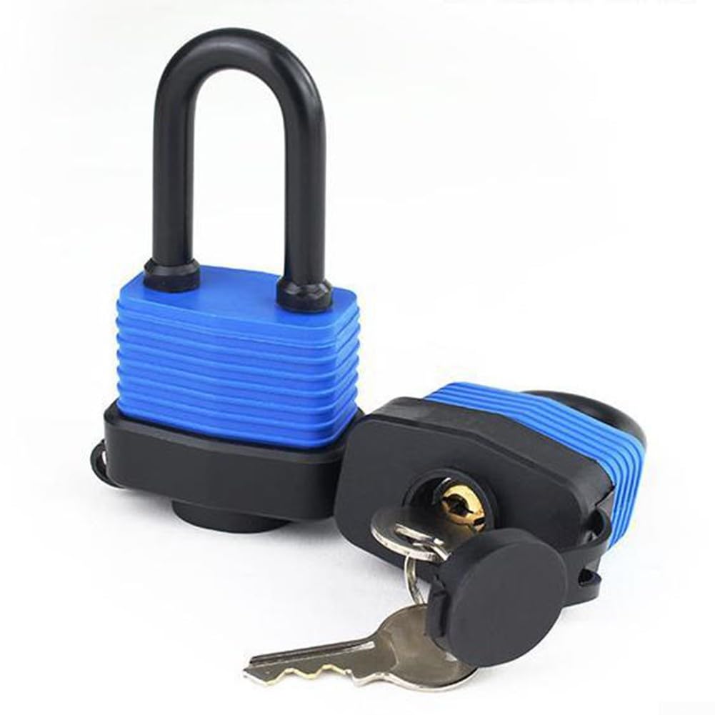 Lucchetto, acciaio – Masterlock con guaina termoplastica, conf. da 4 pz