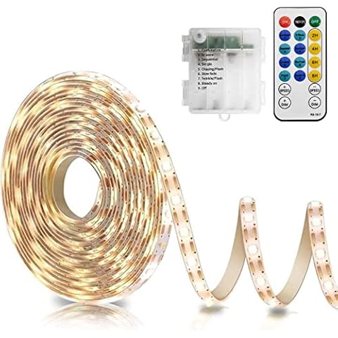 Echosari Battery Operated LED Strip Lights Cover