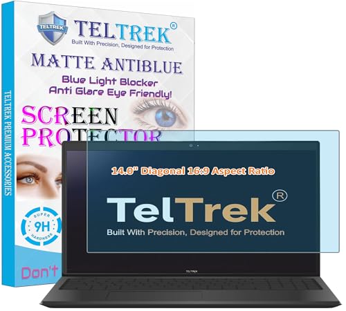 Image of Eye Friendly AntiBlue Light, Anti UV, Anti Glare Matte Finish Screen Guard Designed For 14 Inch Diagonal Display Laptops With 16:9 Aspect Ratio Screen Protector : 310 mm X 175 mm