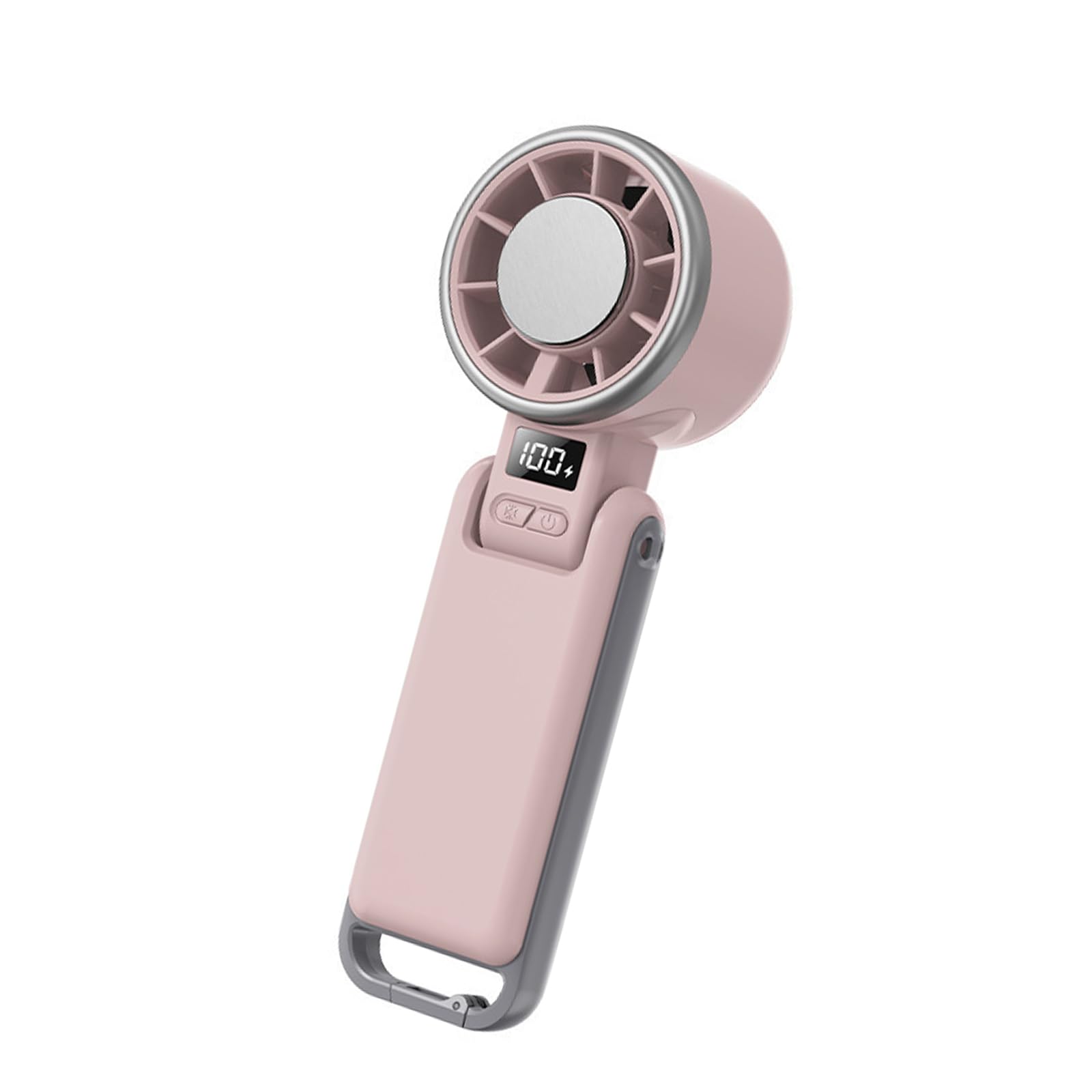 Uqezagpa Multipurpose Folding Individual Fan Long Lasting Battery Operated Small Fan Rechargeable Device Suitable for Present Quiet Offices