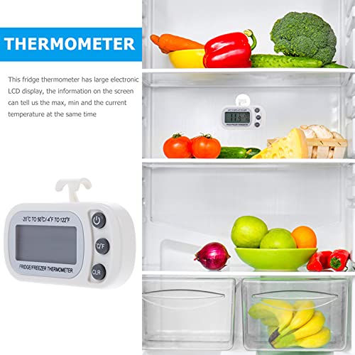 6 Pcs Refrigerator Thermometer Temperature Measuring Tool Fridge Temp Gauge