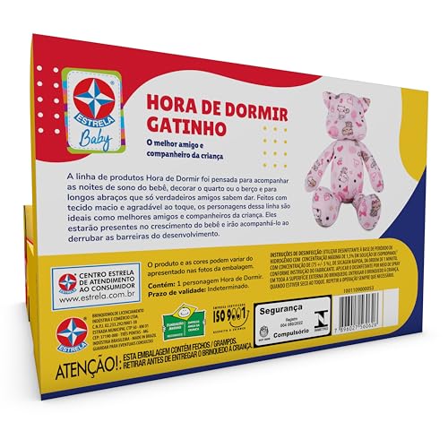 Hora de Dormir Gatinho - Estrela Baby