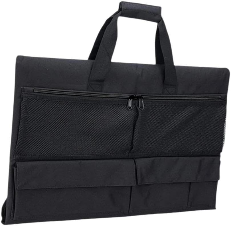 Travel Carrying Case Velvet Lining Water Resistant Surface Dust Cover with Carry Handle for 24inch Desktop Monitor