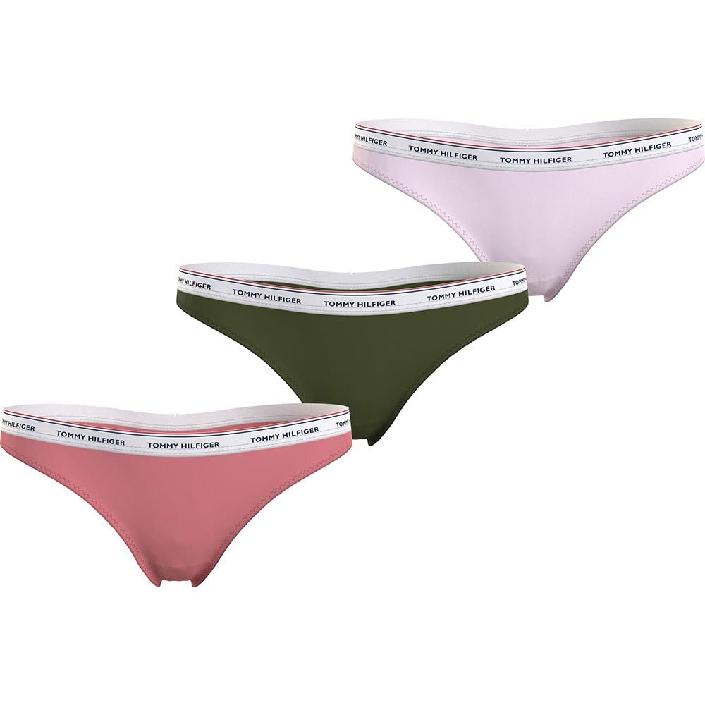 3 Pack Thong (Ext Sizes) Çoklu Paket/İç Giyim Kadın