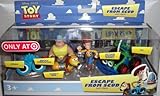 Dieses Ziel exklusive Geschenk-Pack beinhaltet Action Sheriff Woody, RC, Slinky Hund, Lenny und Felsen Gibraltar