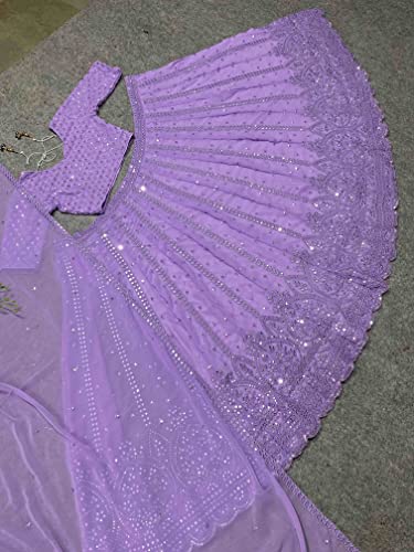 SHAFNUFAB georgette lehenga choli – image 5