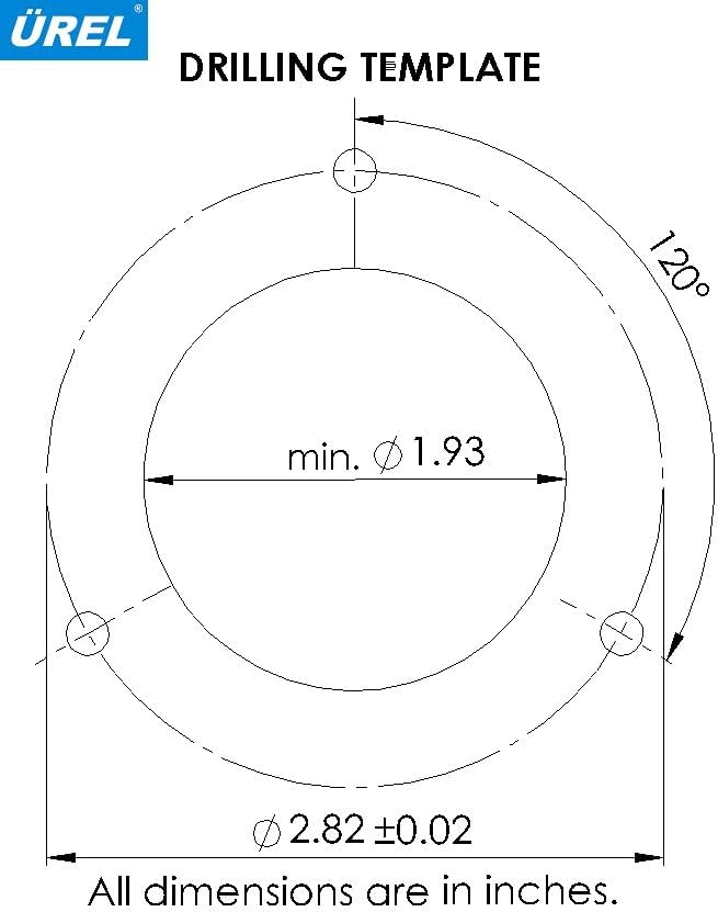 Miniatura 8 de Tapa metálica de ventilación de ventilación de aceite hidráulico y combustible para tanque de depósito (con colador, bloqueo de bayoneta, cromado,