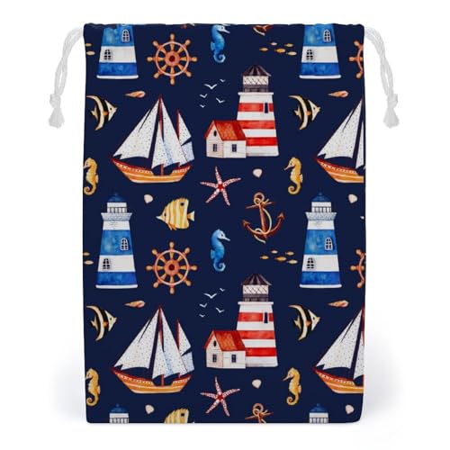 Paisley Purple Floral Portable Large Capacity Canvas Drawstring Storage Bag