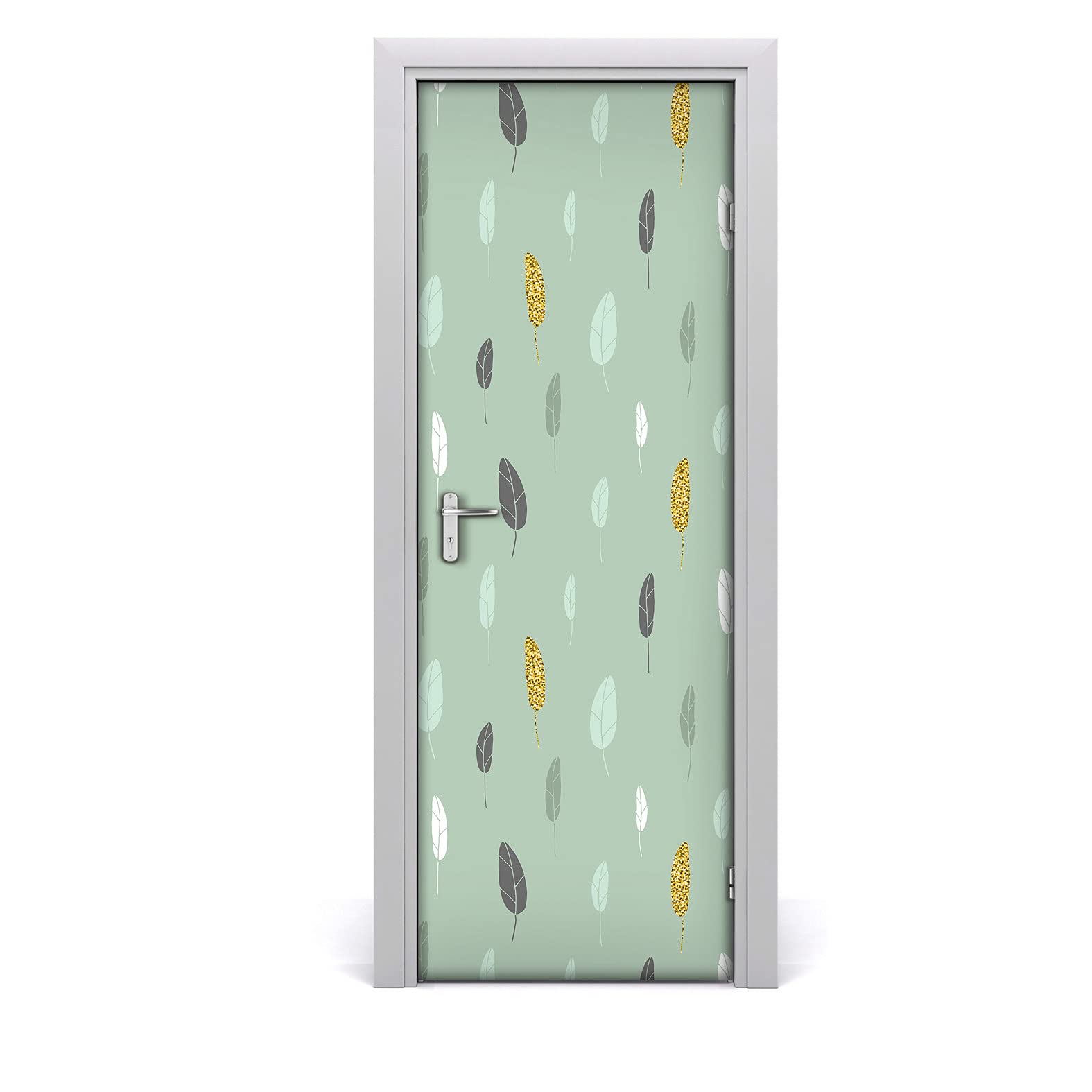 Etiqueta de la puerta autoadhesiva impermeable 70x200 cm vinilos