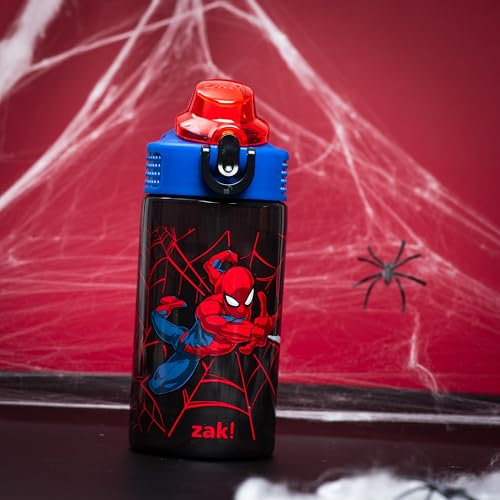 Image of Marvel SpiderMan Brand New Day Sage 16oz Straw Kids Water Bottle