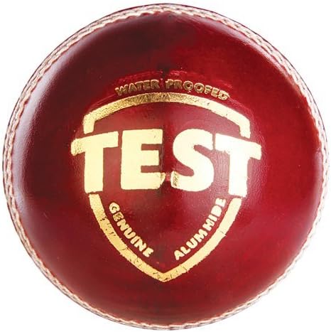 Test Cricket Sports Collection Original Leather Cricket Ball (RED)