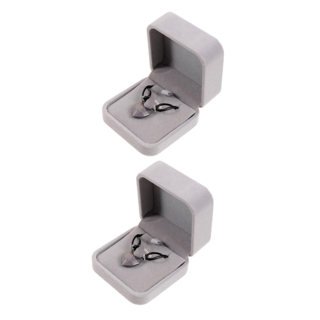 SOIMISS2 Pairs Heart Stitching Necklace couple necklaces heart jewelry magnetic puzzle magnetic couple necklace two souls one heart necklace matching jewelry for couples Plush Boy friend