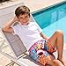 BFUSTYLE Bathing Suit for Boys Ice Cream Rugby Swim Trunks Size 14 Summer Shorts Fashion Kids Swimming Trunks 13-14 Years