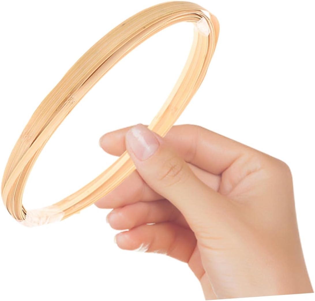 DIYEAH Wide Strips for Basket Making DIY Craft Supplies Natural Decorative Reeds