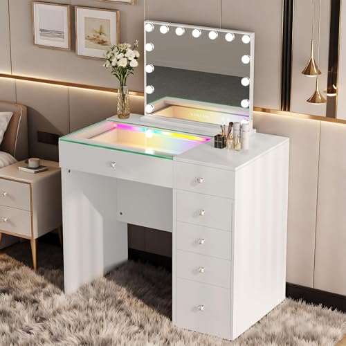 Smart LED Vanity Makeup Mirror