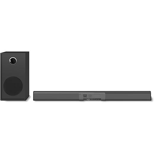 Refurbished Philips TAB4319 Soundbar 21 CH 80W Wired Sub
