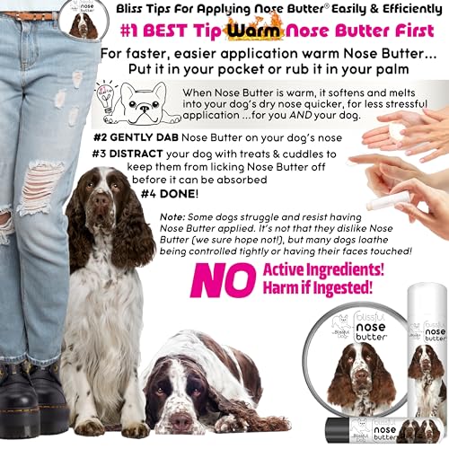 Image of The Blissful Dog Springer Spaniel Unscented Nose Butter, 0.50-Ounce