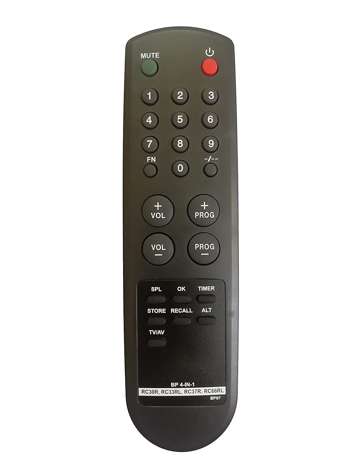 BhalTech BP97 4 in 1 RC30R RC33RL RC37R RC66RL CRT TV Universal Remote Control Compatible for BPL (B09PRQ8LBD) Amazon Price History, Amazon Price Tracker
