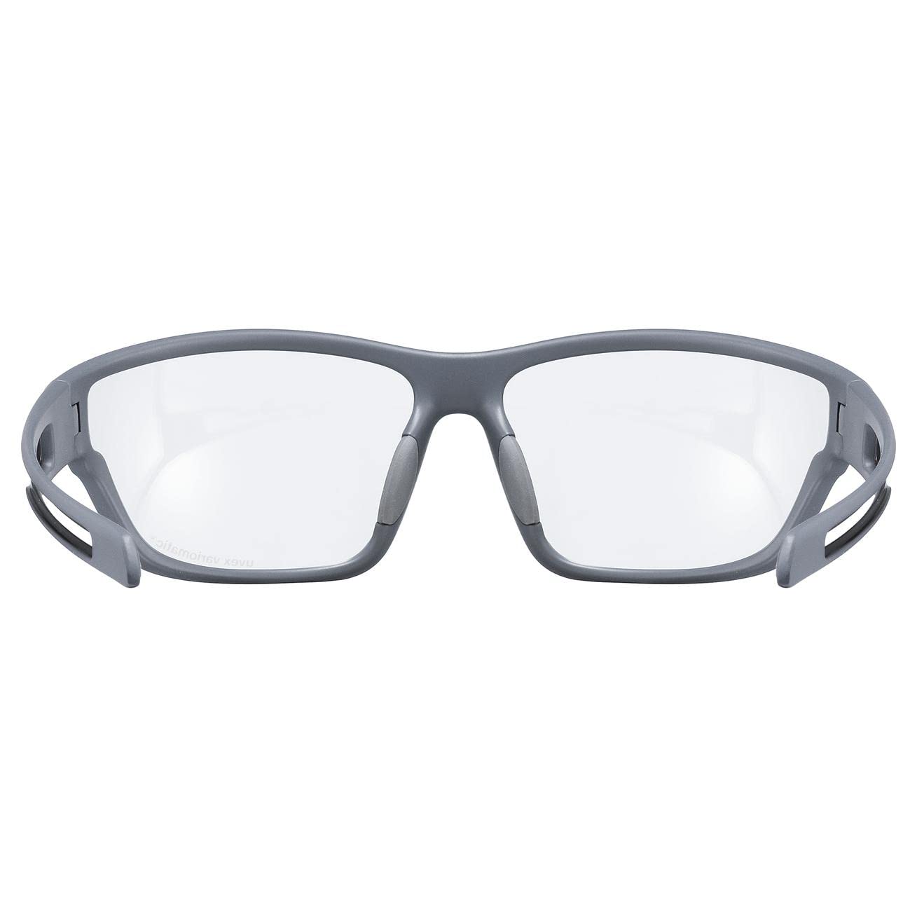 Uvex sportstyle 806 V, occhiali outdoor unisex, fotocromatico, privo di appannamenti, grey matt/smoke, one size