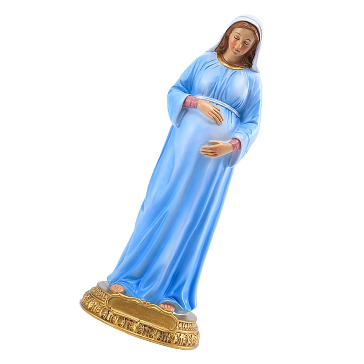 Statue Vierge en résine Happyyami pour une décoration intérieure élégante