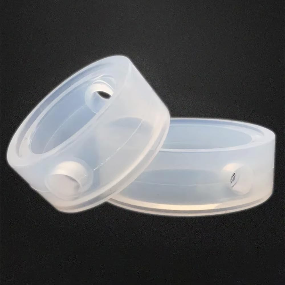 Junta De Silicona VMQ Blanca, 38, 51, 76, 102-250mm, Anillo De Repuesto De Válvula De Mariposa Sanitaria De Triple Abrazadera(250mm White)