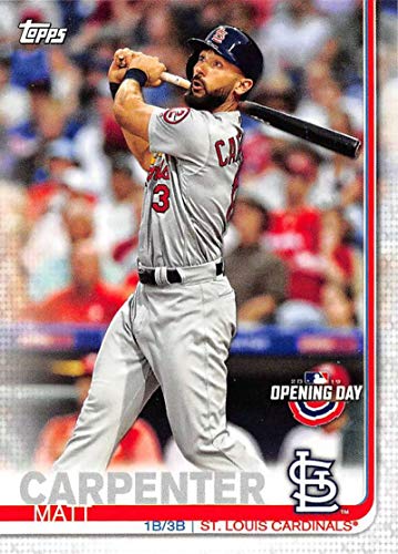 2019 Topps Opening Day #168 Matt Carpenter St. Louis Cardinals Baseball Card