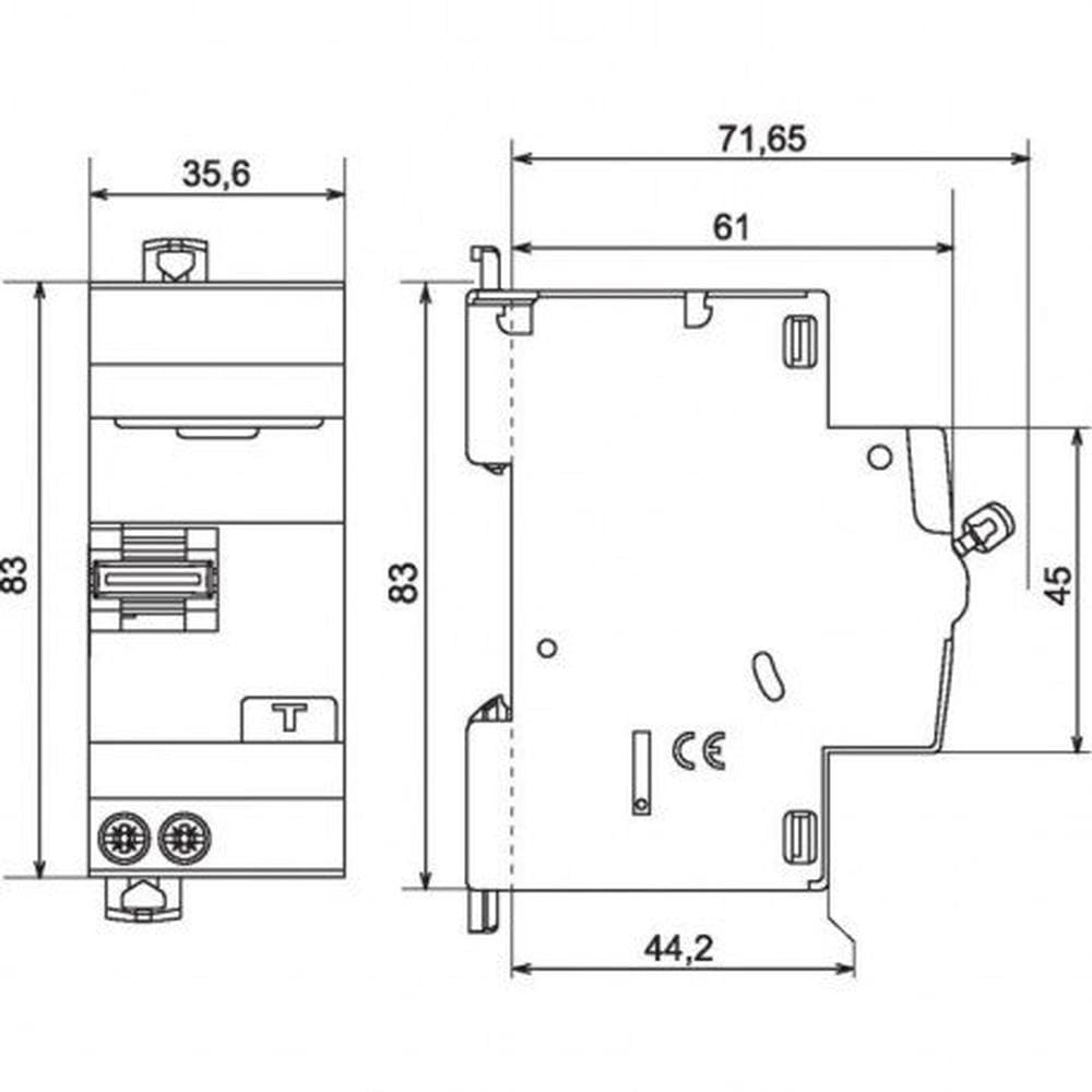 MAGNET DIFER DX3 4P 30mA C32 - Interruttore Magnetotermico E Differenziale Di Qualità
