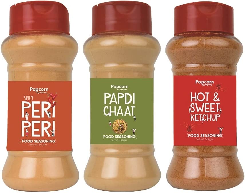 Image of Seasoning Mix Combo Pack for Popcorn & Snacks, 180g