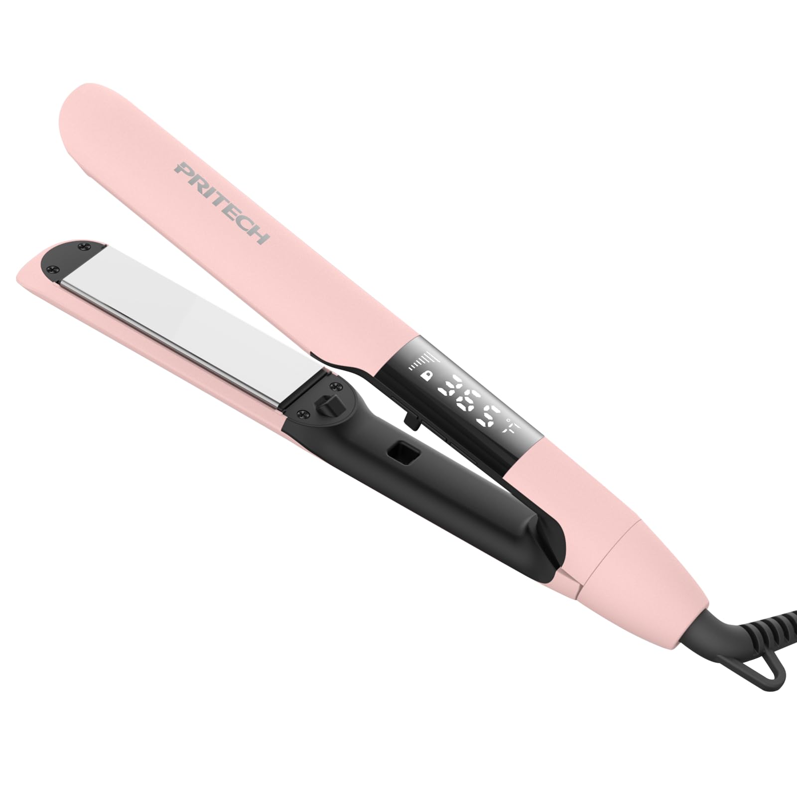 Flat Iron Plancha De Cabello Pritech Plancha Alisadora Y Rizador