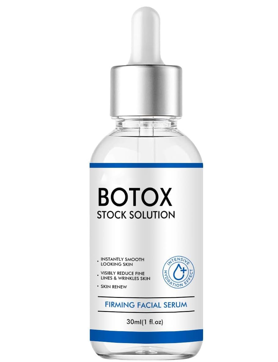 Stock Solution Facial Serum, Stock Anti Aging Serum For Face, Instant Face Tightening, Reduce Fine Lines, Wrinkles, Boost Skin Collagen, Hydrate & Plump Skin (1pcs)