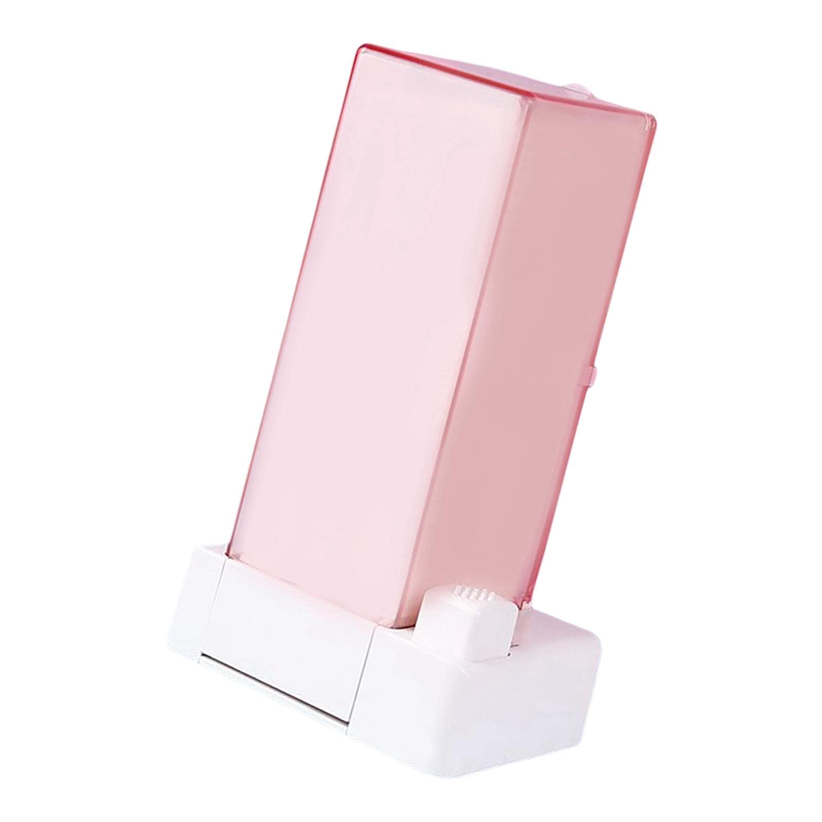 Automatic Cotton Pad Dispenser Vanity Makeup Organizer for Pads Dustproof Pink|Makeup Bags & Cases-picture-53