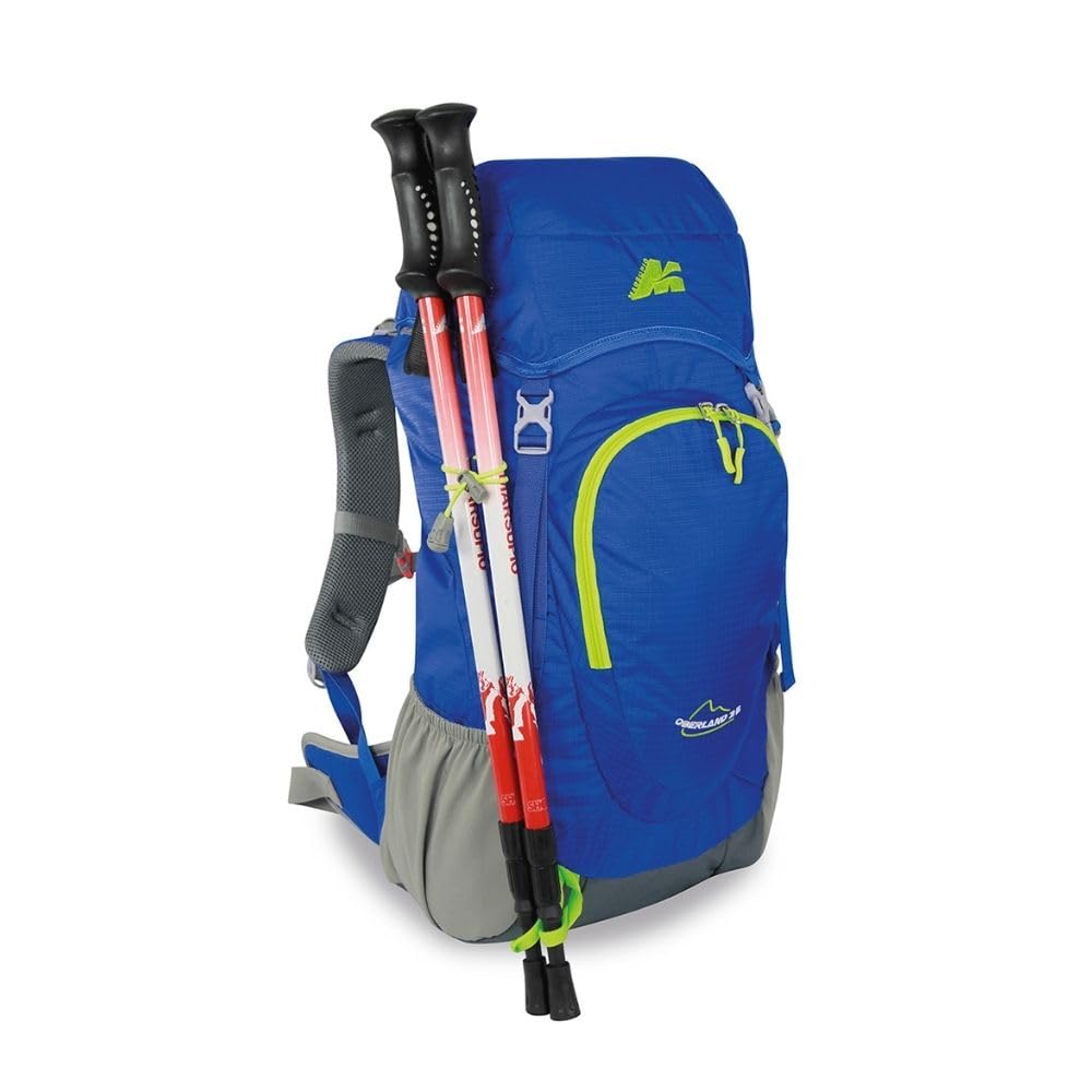 Marsupio Zaino trekking unisex OBERLAND 35 Blu Giallo