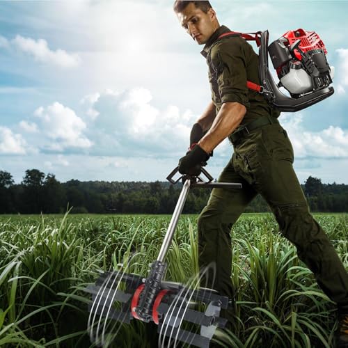 Tondeuse à gazon et aratro de jardin robuste pour défrichage de précision - 3