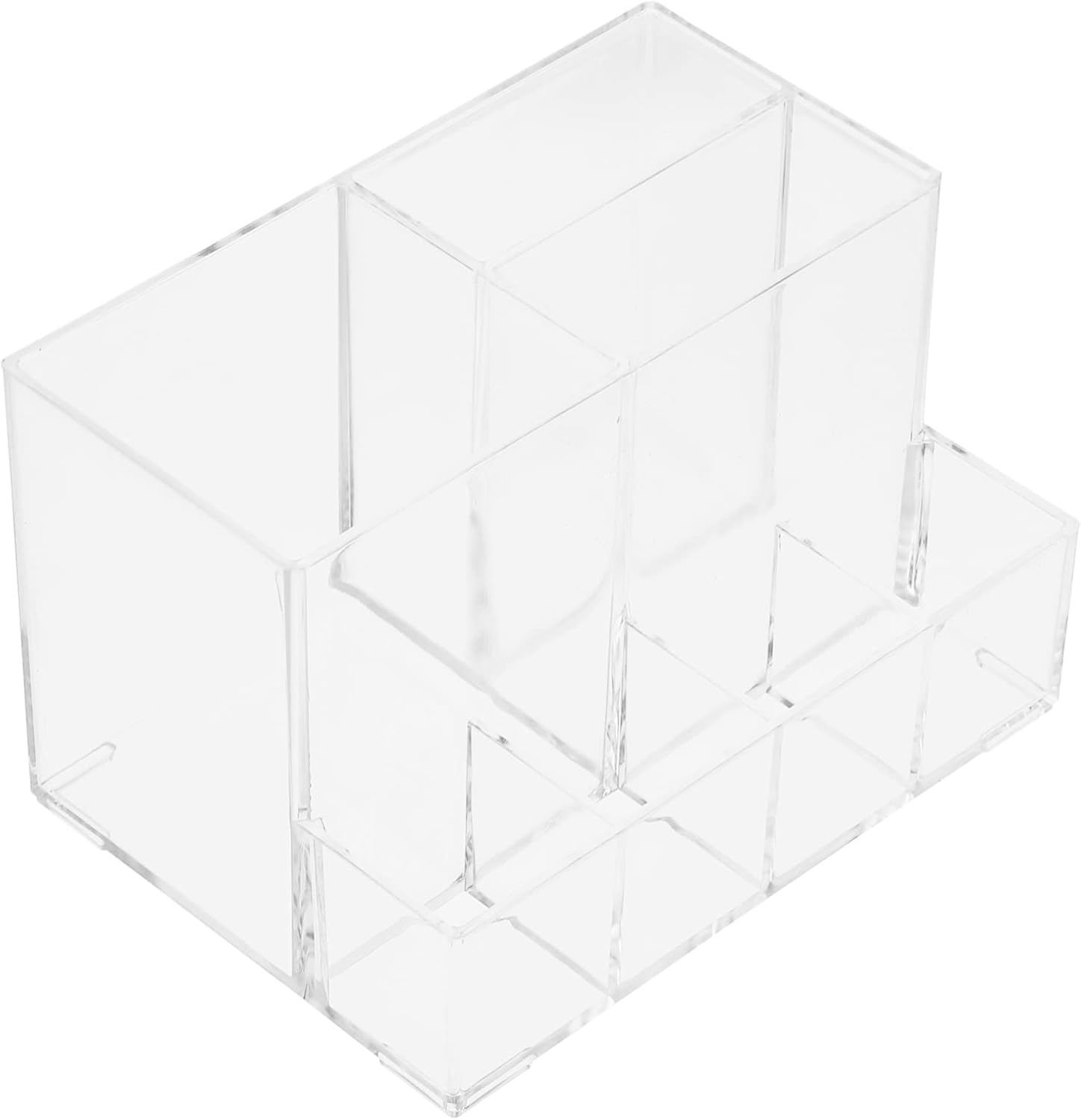 CIYODO 1pc Multi Compartment Storage Box Makeup Brush