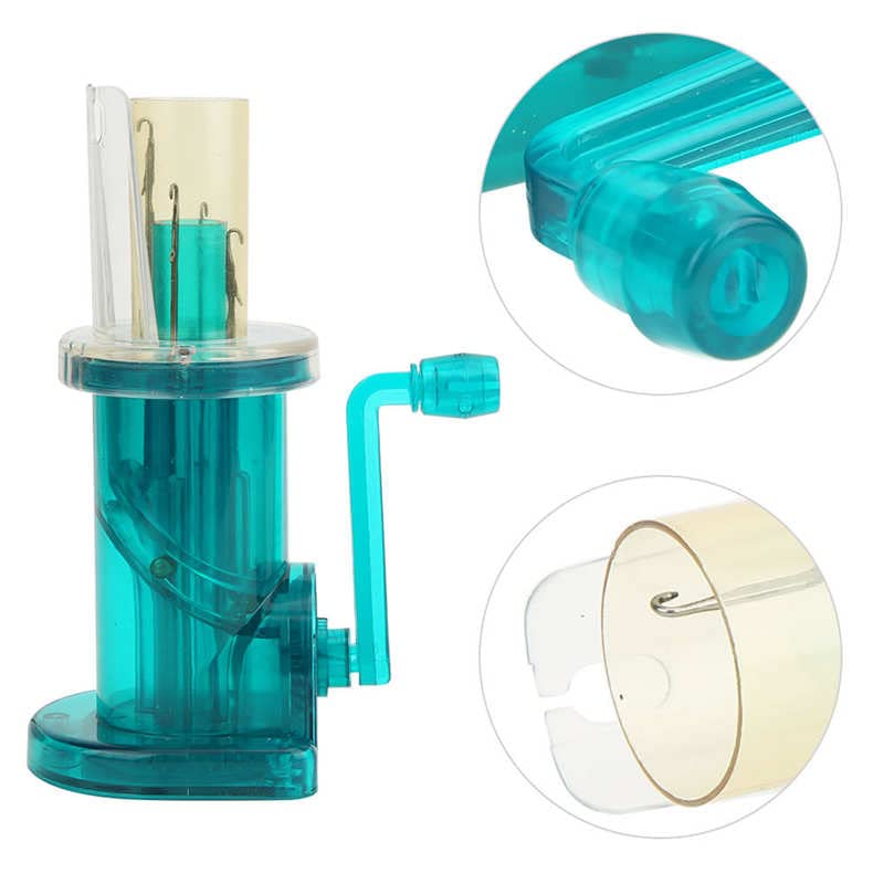 DIY Hand Operated Knitting Machine Spool Knitter Sweater Bracelet Weave Sewing Tool sewing supplies